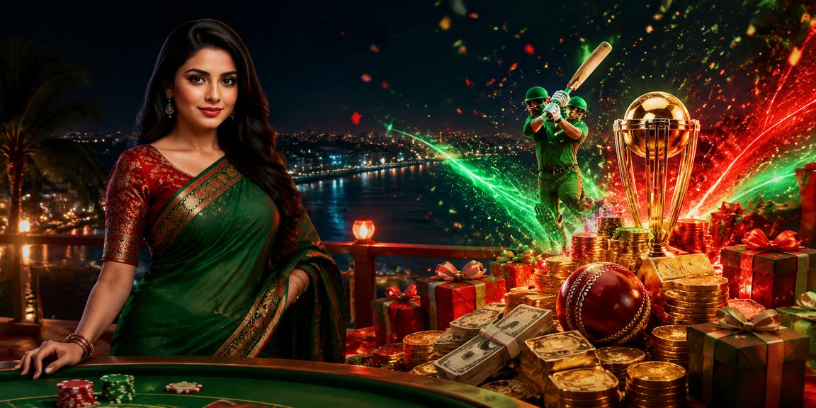 বগুড়ায় লাল-সবুজ পোশাকে ক্রিকেট বেটিং উপভোগ করছেন একজন বাংলাদেশি সমর্থক
